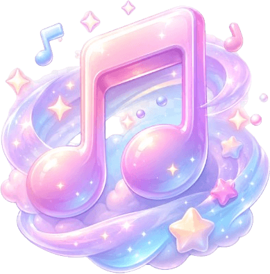 Backgrounds, music and effects illustration